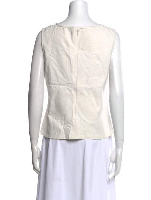 Akris Punto Scoop Neck Sleeveless Top