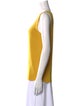 Akris Punto Wool Scoop Neck Top