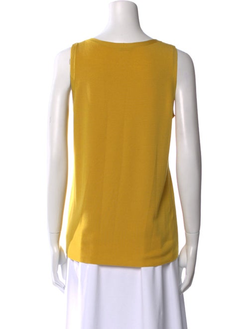 Akris Punto Wool Scoop Neck Top