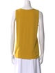 Akris Punto Wool Scoop Neck Top