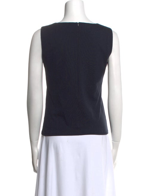 Akris Punto Square Neckline Sleeveless Top
