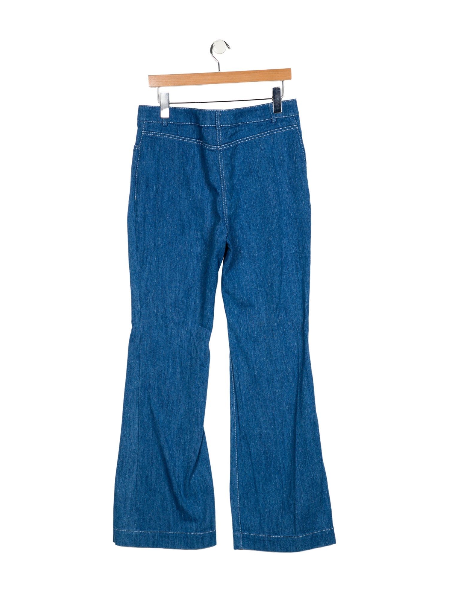 Akris Punto Mid-Rise Wide Leg Jeans
