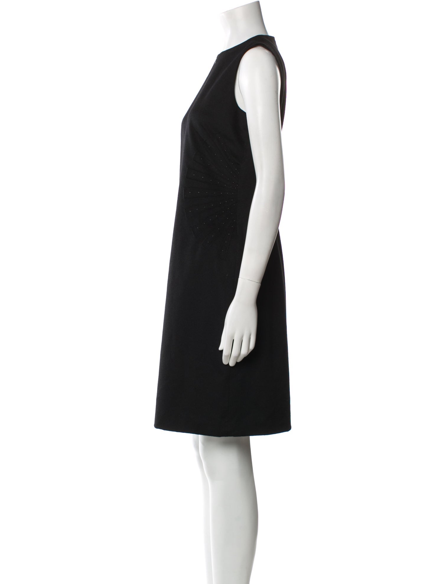 Akris Punto Wool Knee-Length Dress