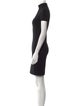 Akris Punto Wool Mini Dress