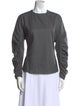 Akris Punto Wool Crew Neck Sweatshirt