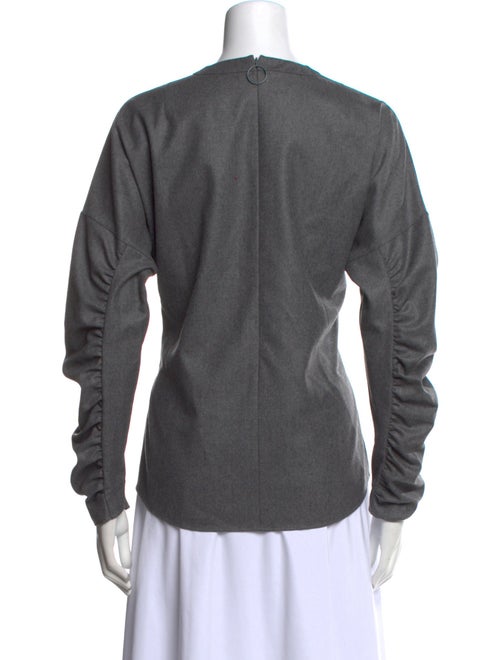 Akris Punto Wool Crew Neck Sweatshirt