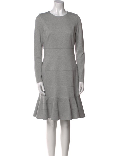 Akris Punto Crew Neck Knee-Length Dress