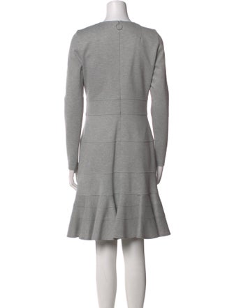 Akris Punto Crew Neck Knee-Length Dress