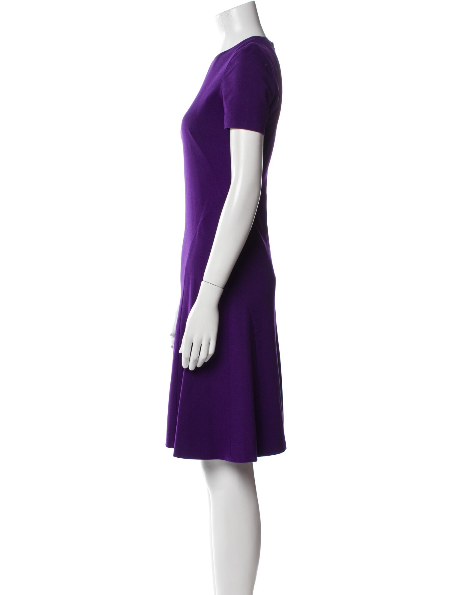 Akris Punto Crew Neck Knee-Length Dress