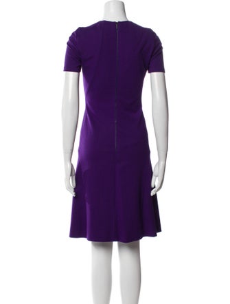 Akris Punto Crew Neck Knee-Length Dress