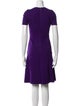 Akris Punto Crew Neck Knee-Length Dress