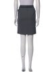 Akris Punto Striped Knee-Length Skirt