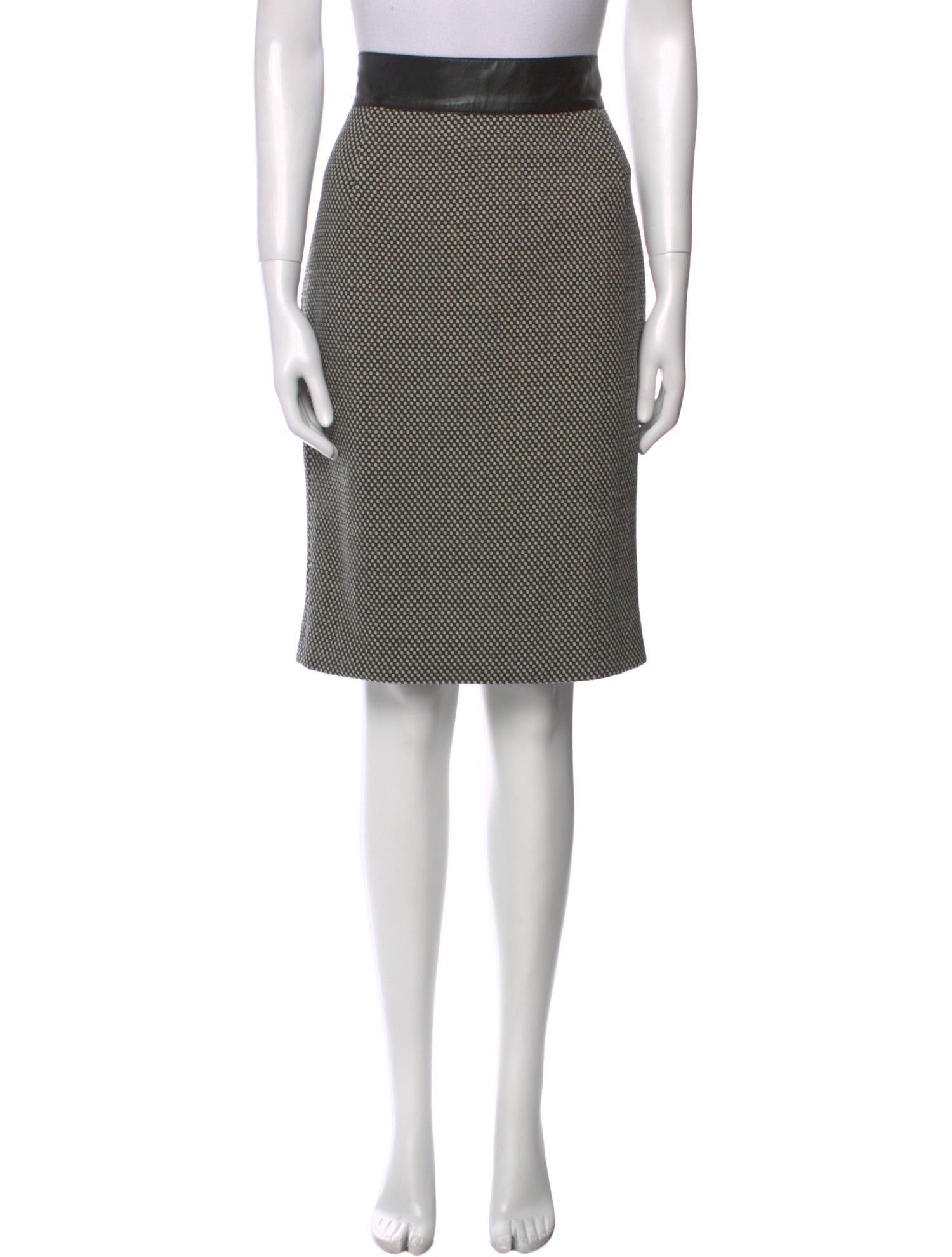 Akris Punto Wool Knee-Length Skirt