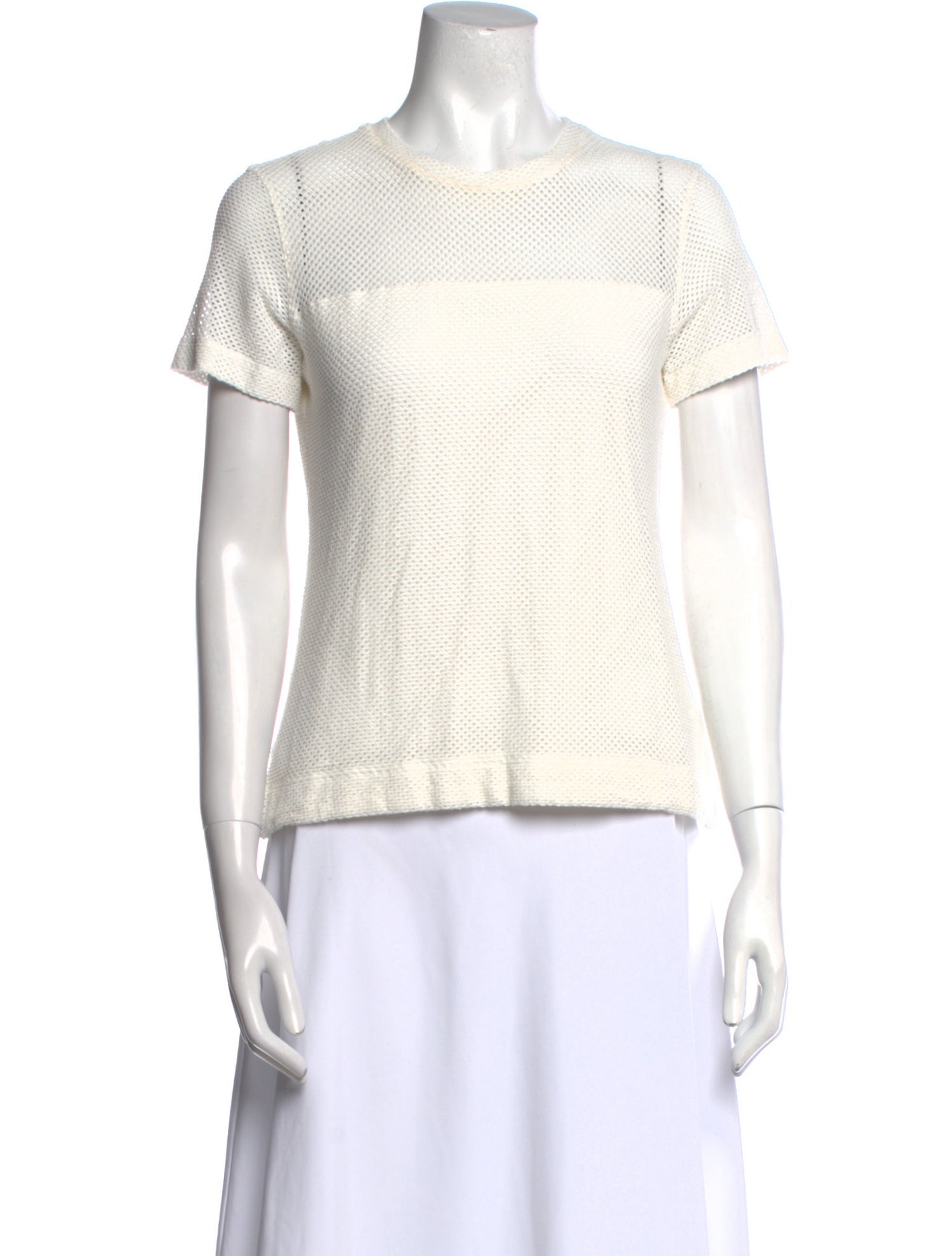 Akris Punto Crew Neck Short Sleeve Top