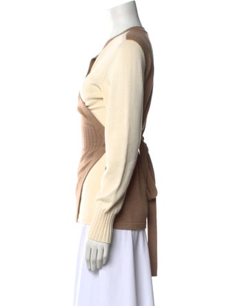 Akris Punto Virgin Wool V-Neck Sweater