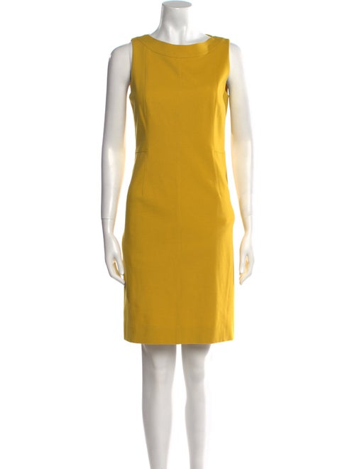Akris Punto Cowl Neck Knee-Length Dress