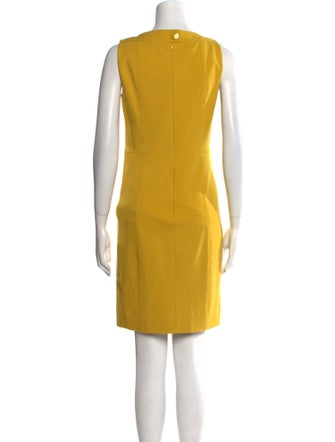 Akris Punto Cowl Neck Knee-Length Dress
