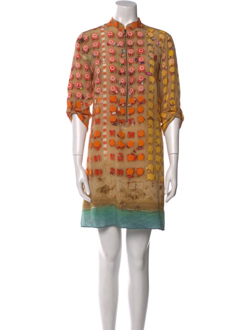 Akris Punto Silk Mini Dress