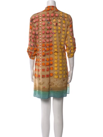 Akris Punto Silk Mini Dress