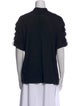Akris Punto Mock Neck Short Sleeve T-Shirt