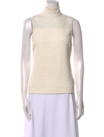 Akris Punto Turtleneck Sleeveless Top