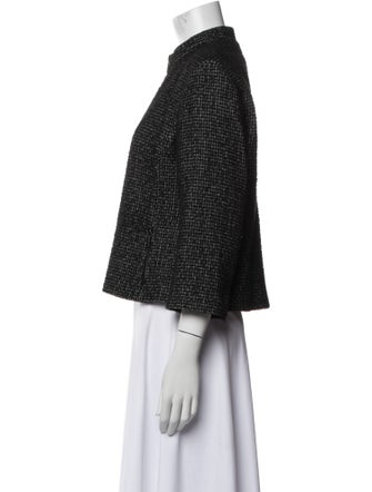 Akris Punto Tweed Pattern Evening Jacket