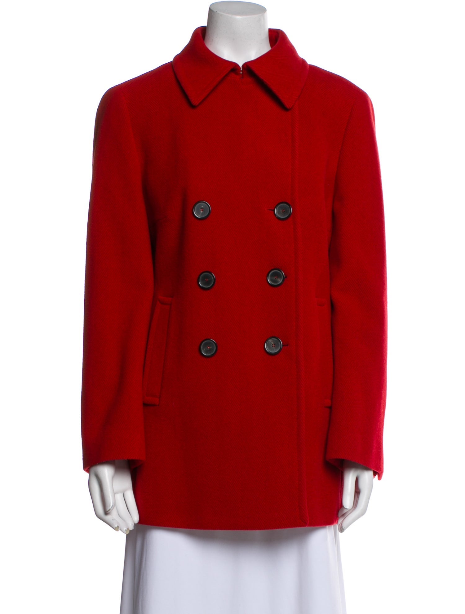 Akris Punto Wool Peacoat