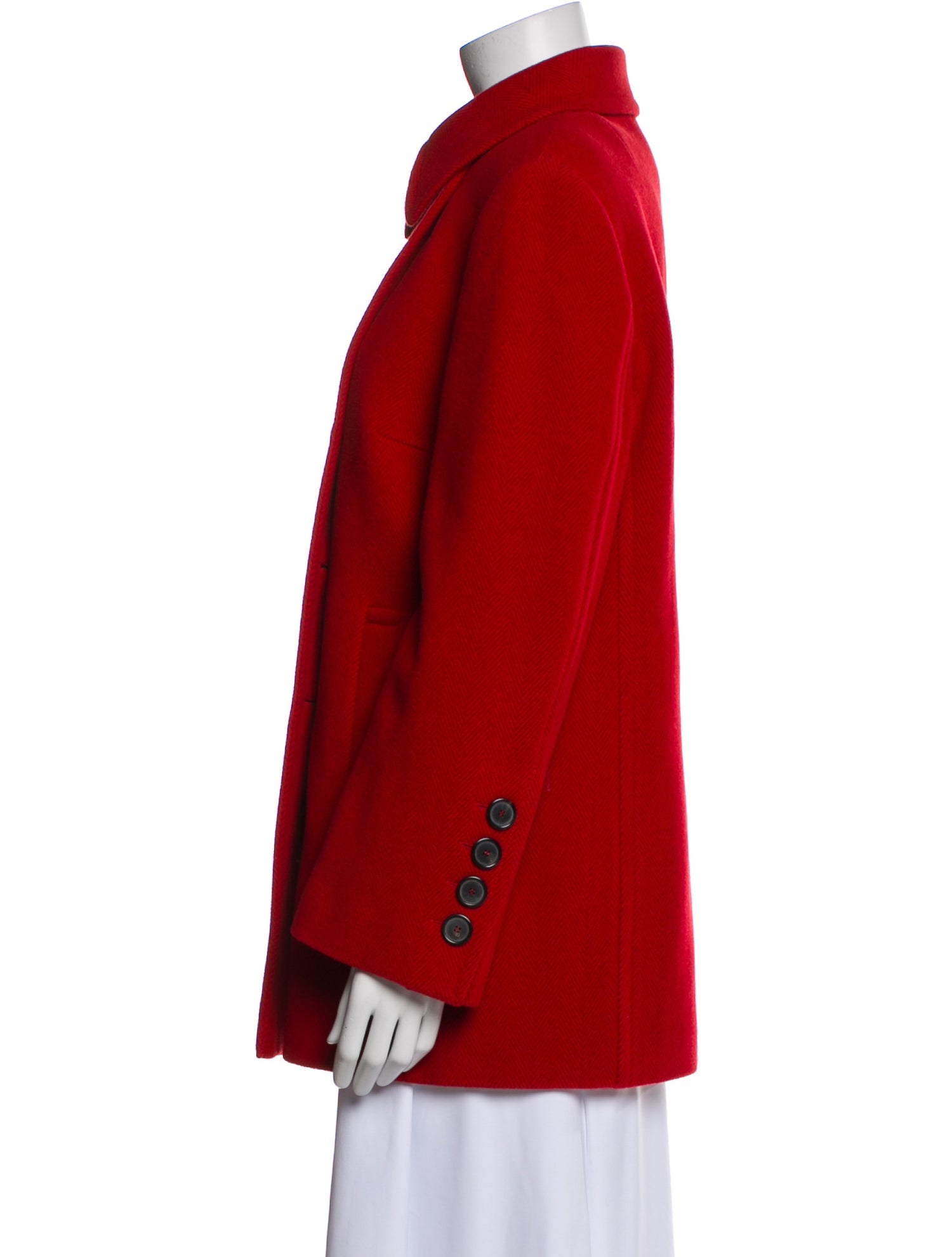 Akris Punto Wool Peacoat