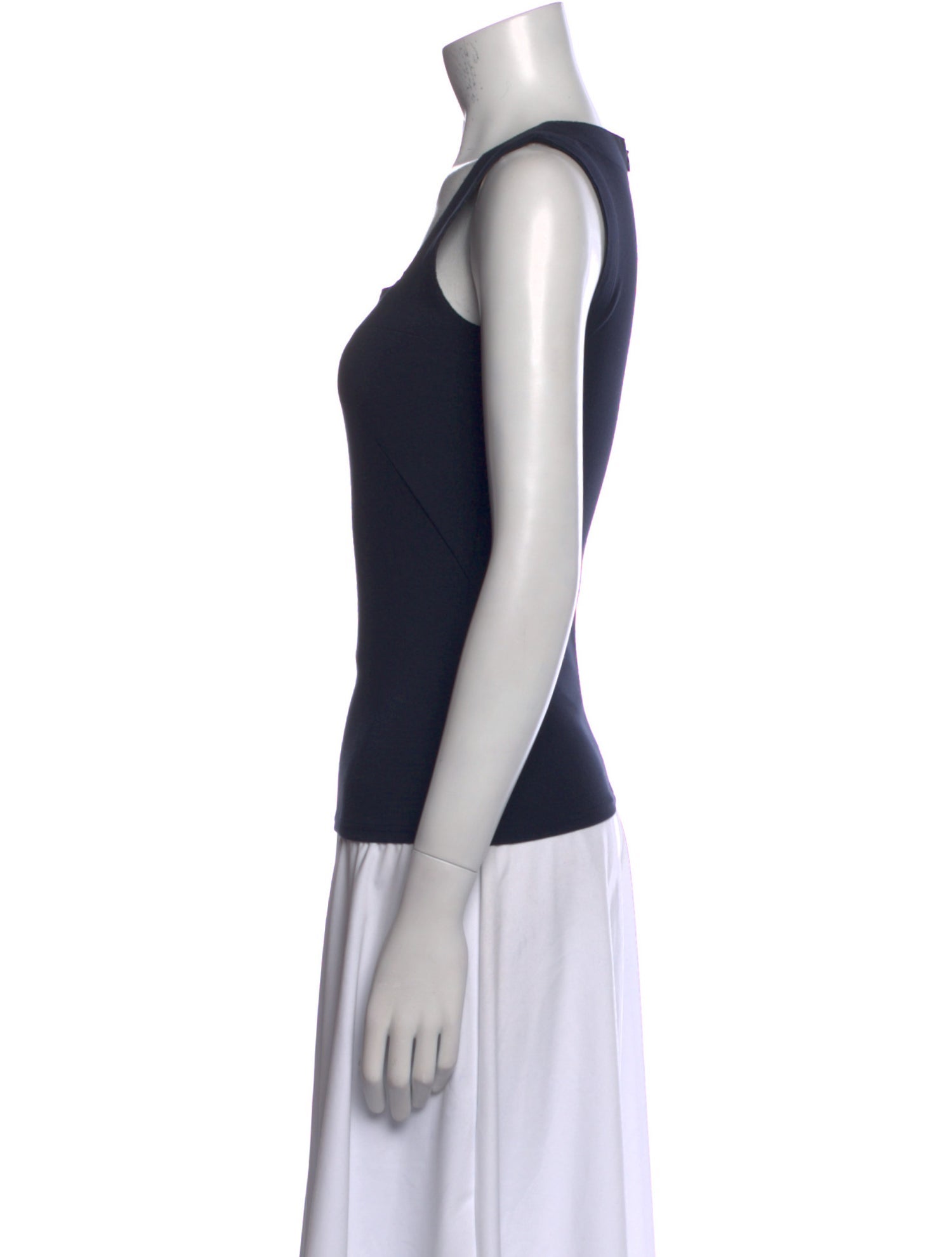 Akris Punto Square Neckline Sleeveless Top w/ Tags