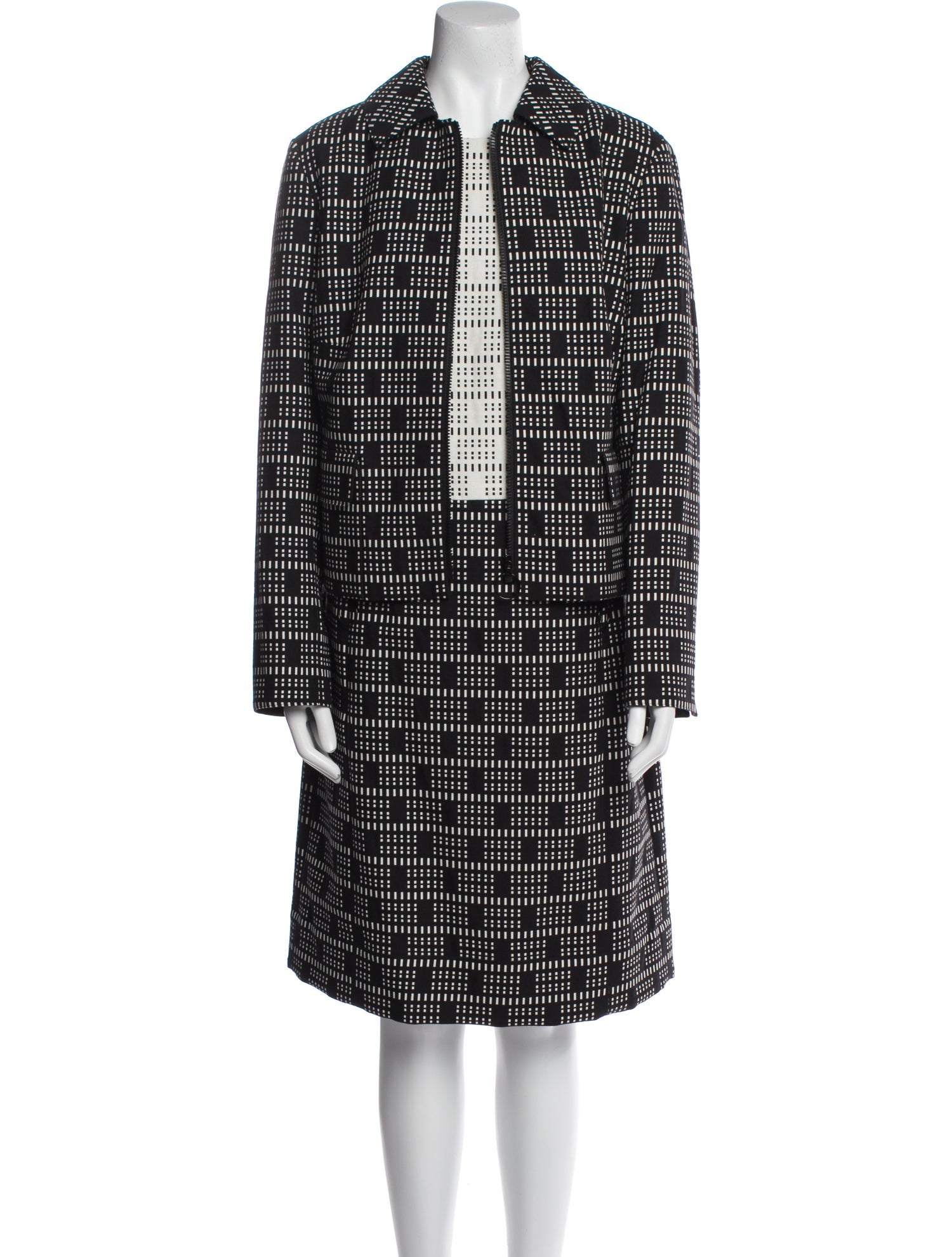 Akris Punto Printed Dress Set