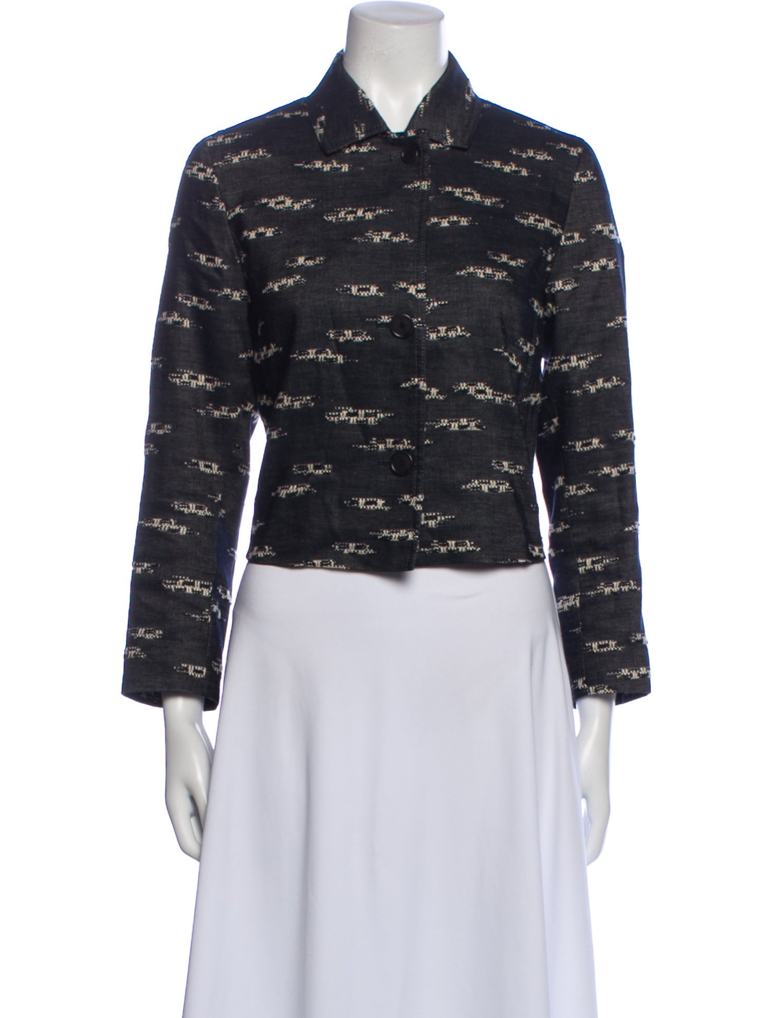 Akris Punto Striped Jacket