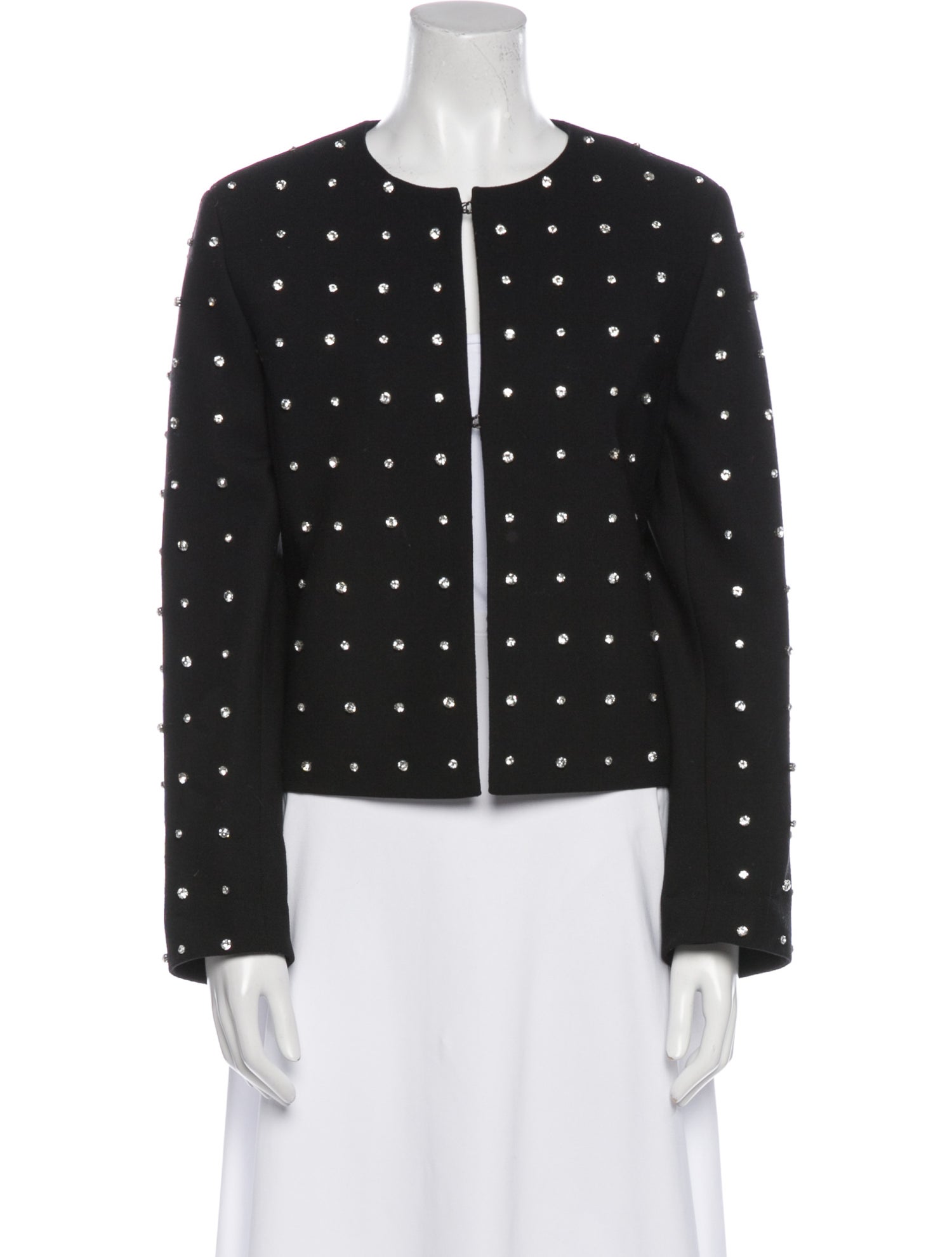 Akris Punto Virgin Wool Printed Evening Jacket w/ Tags