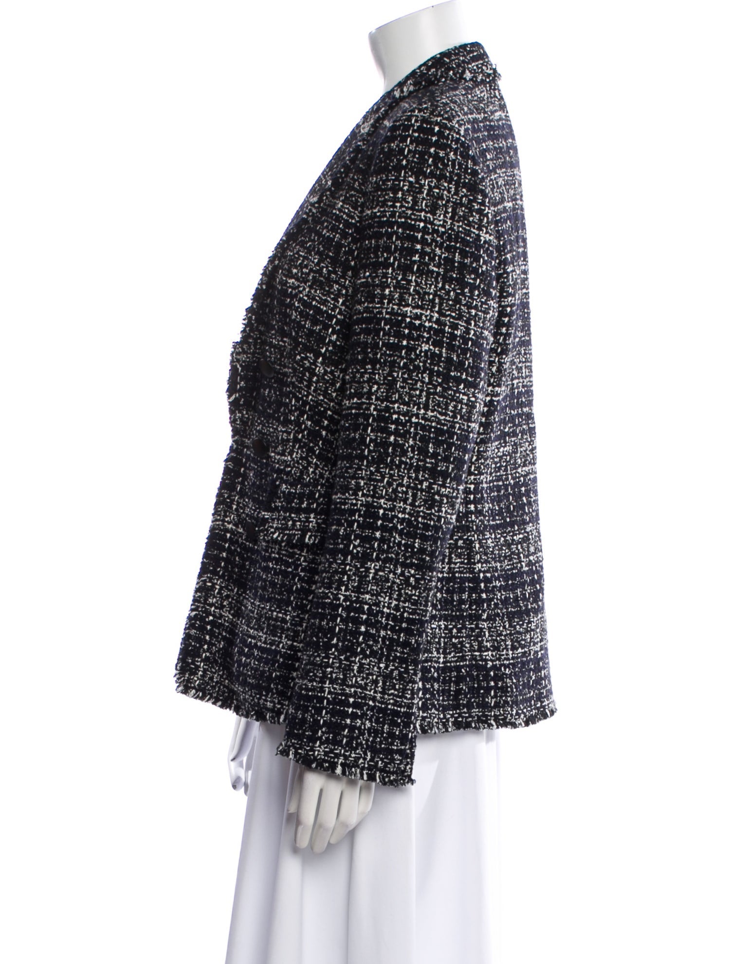 Akris Punto Tweed Pattern Blazer w/ Tags