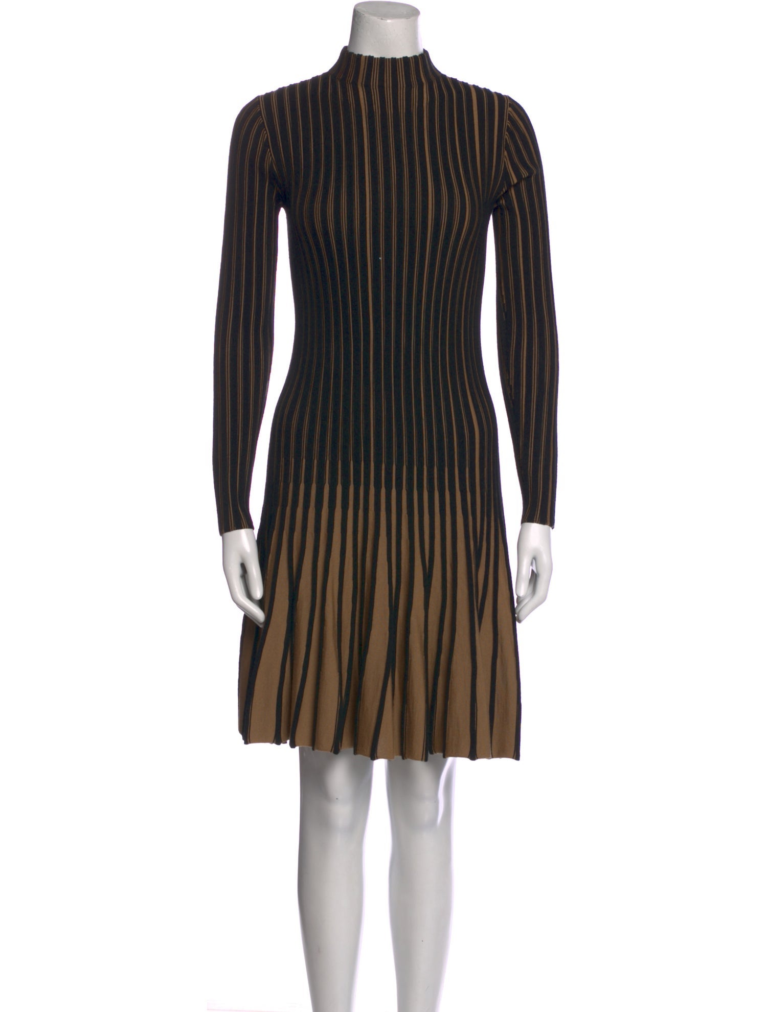 Akris Punto Virgin Wool Mini Dress