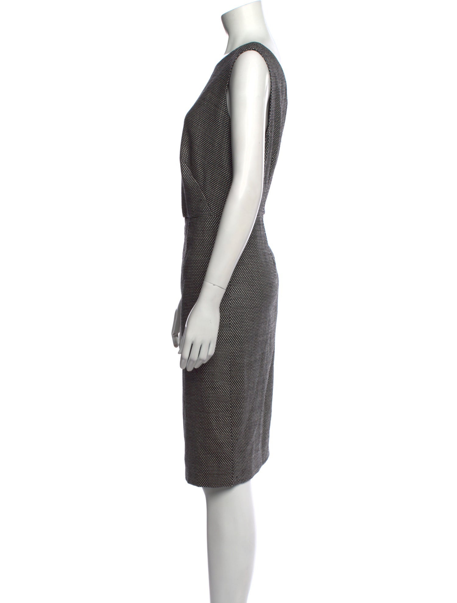 Akris Punto Wool Knee-Length Dress