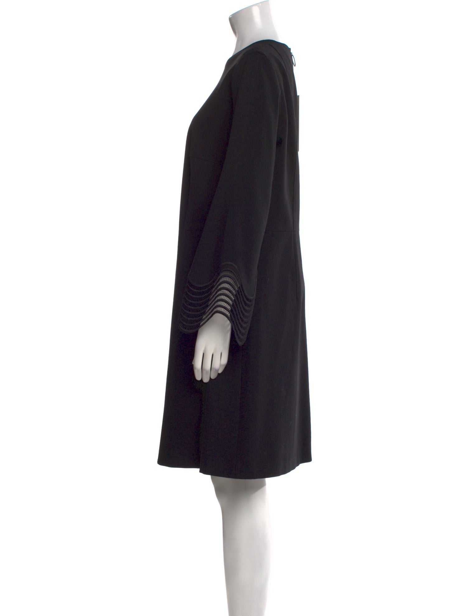 Akris Punto Bateau Neckline Mini Dress