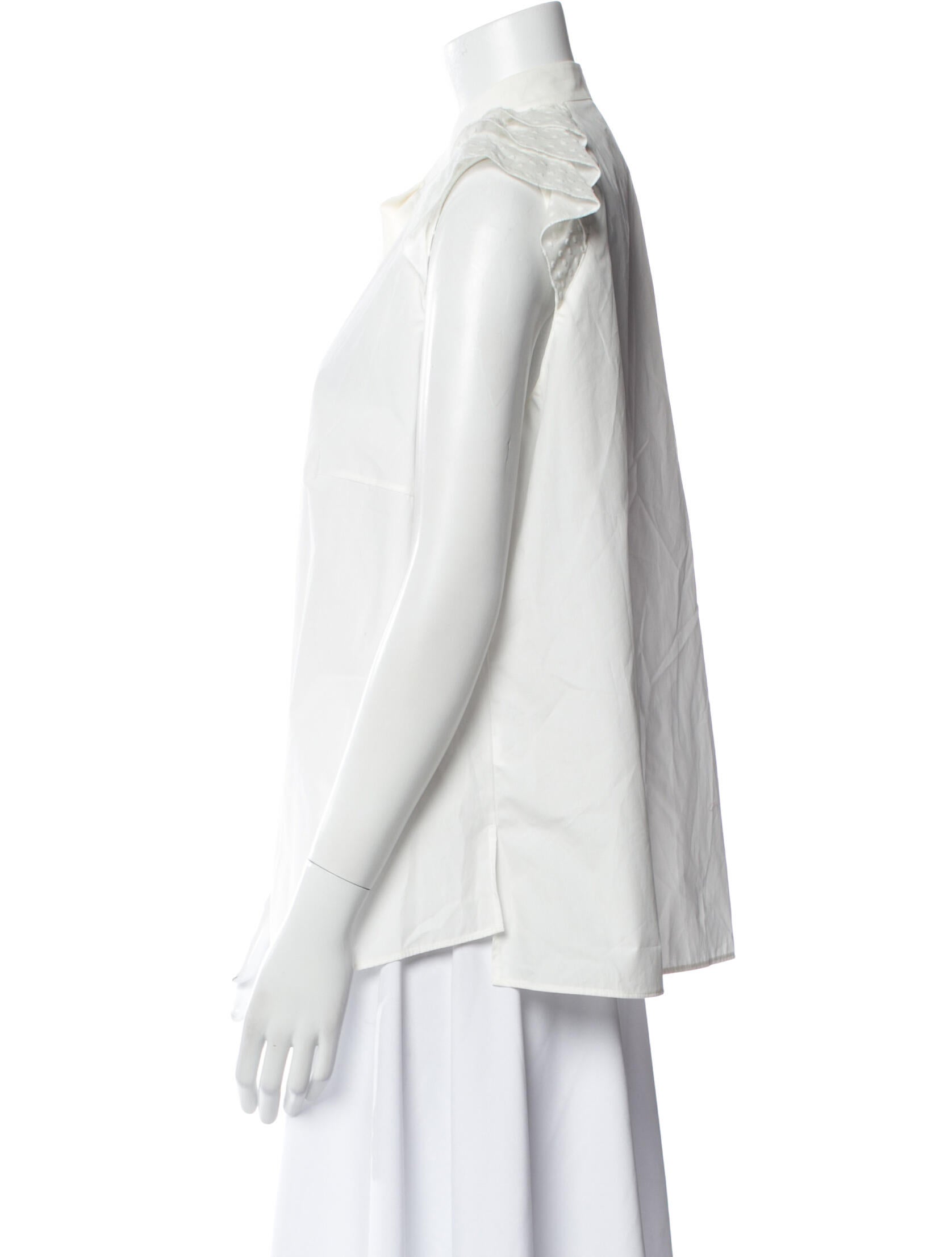 Akris Punto Sleeveless Button-Up Top w/ Tags