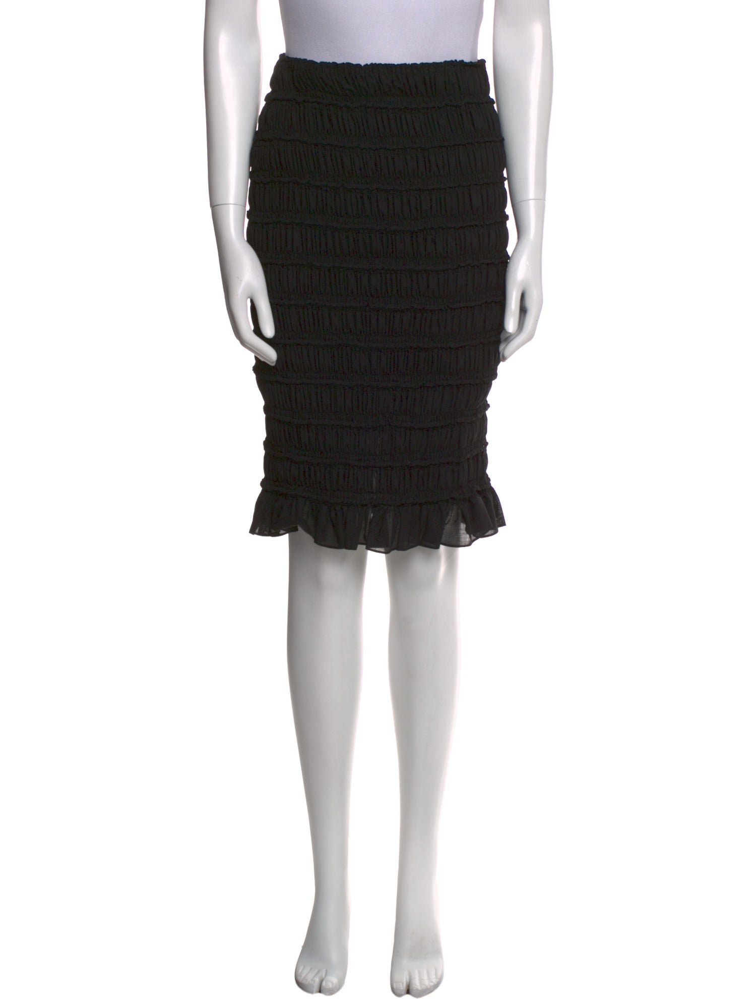 Akris Punto Wool Knee-Length Skirt