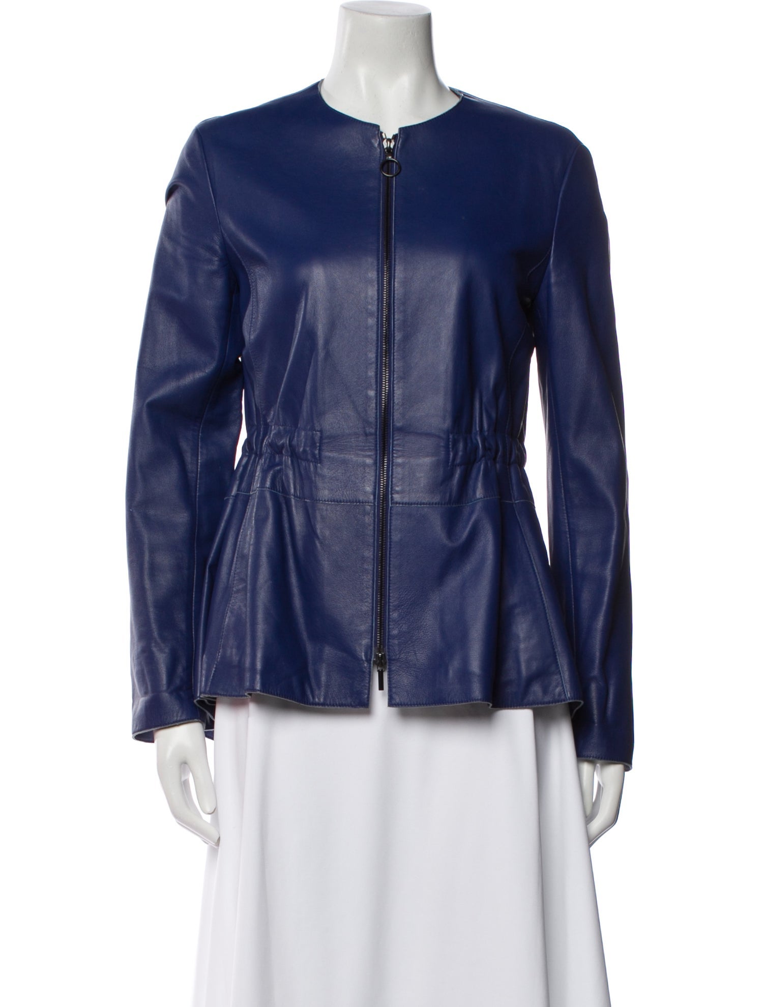 Akris Punto Leather Jacket