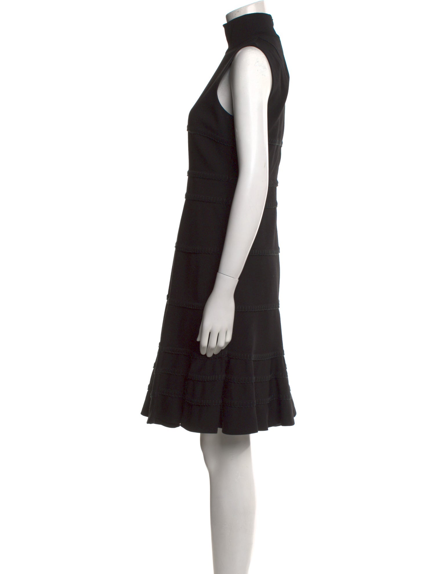 Akris Punto Turtleneck Knee-Length Dress