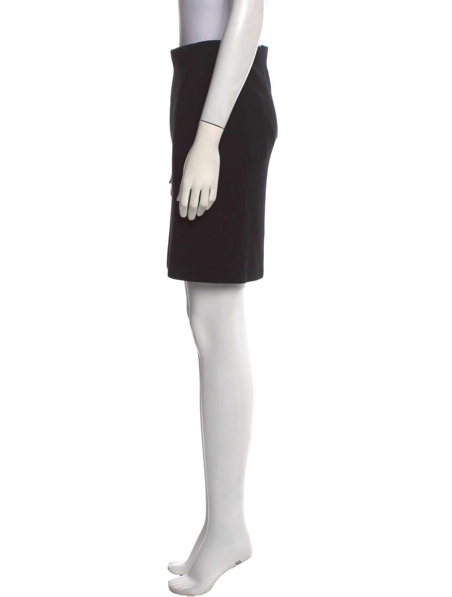 Akris Punto Wool Mini Skirt