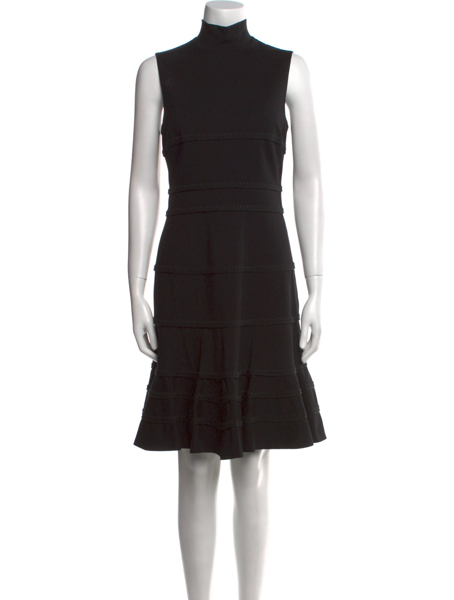 Akris Punto Turtleneck Knee-Length Dress