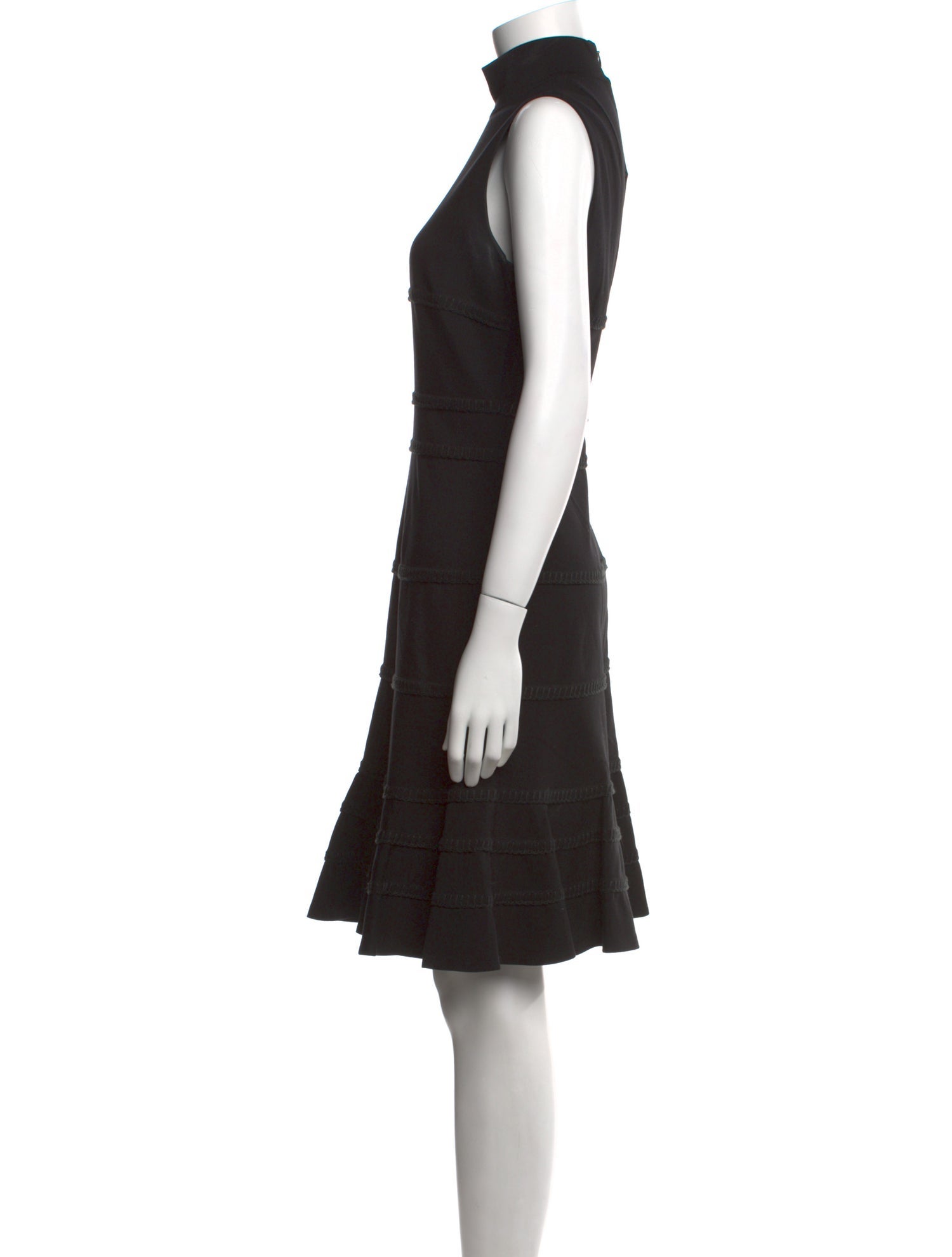 Akris Punto Turtleneck Knee-Length Dress