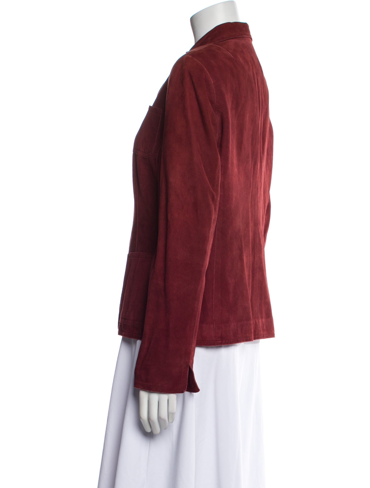 Akris Punto Suede Blazer