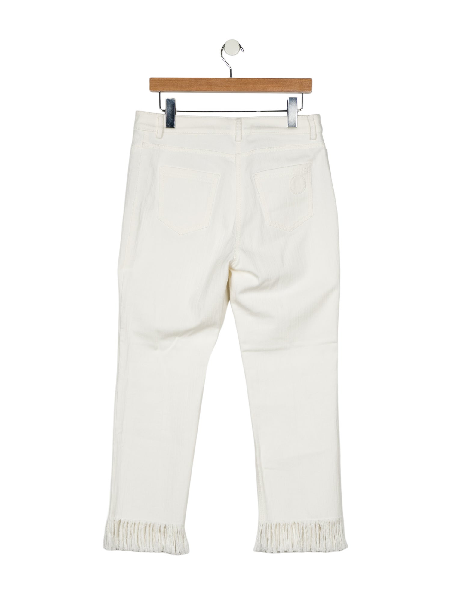 Akris Punto High-Rise Straight Leg Jeans