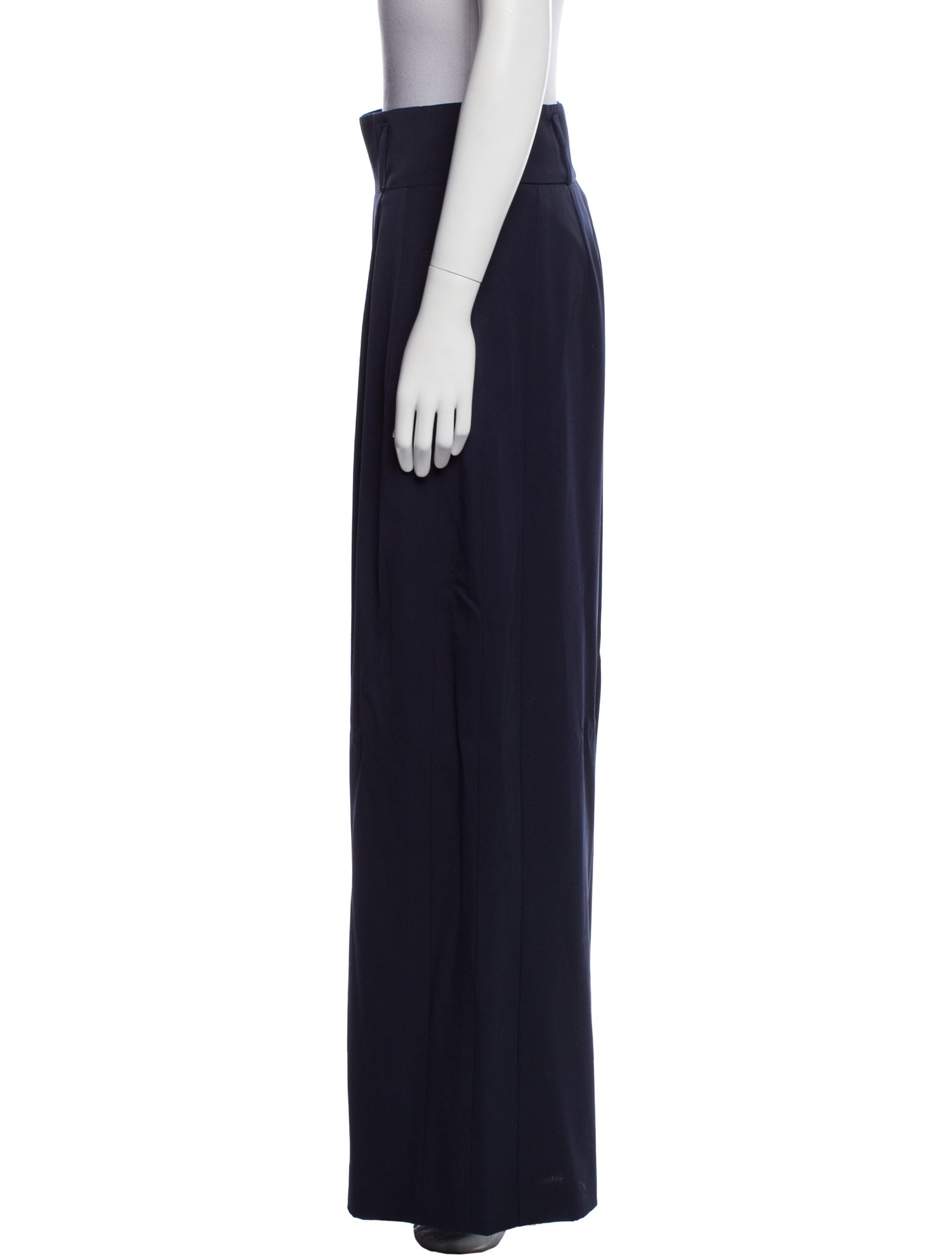 Akris Punto Virgin Wool Wide Leg Pants