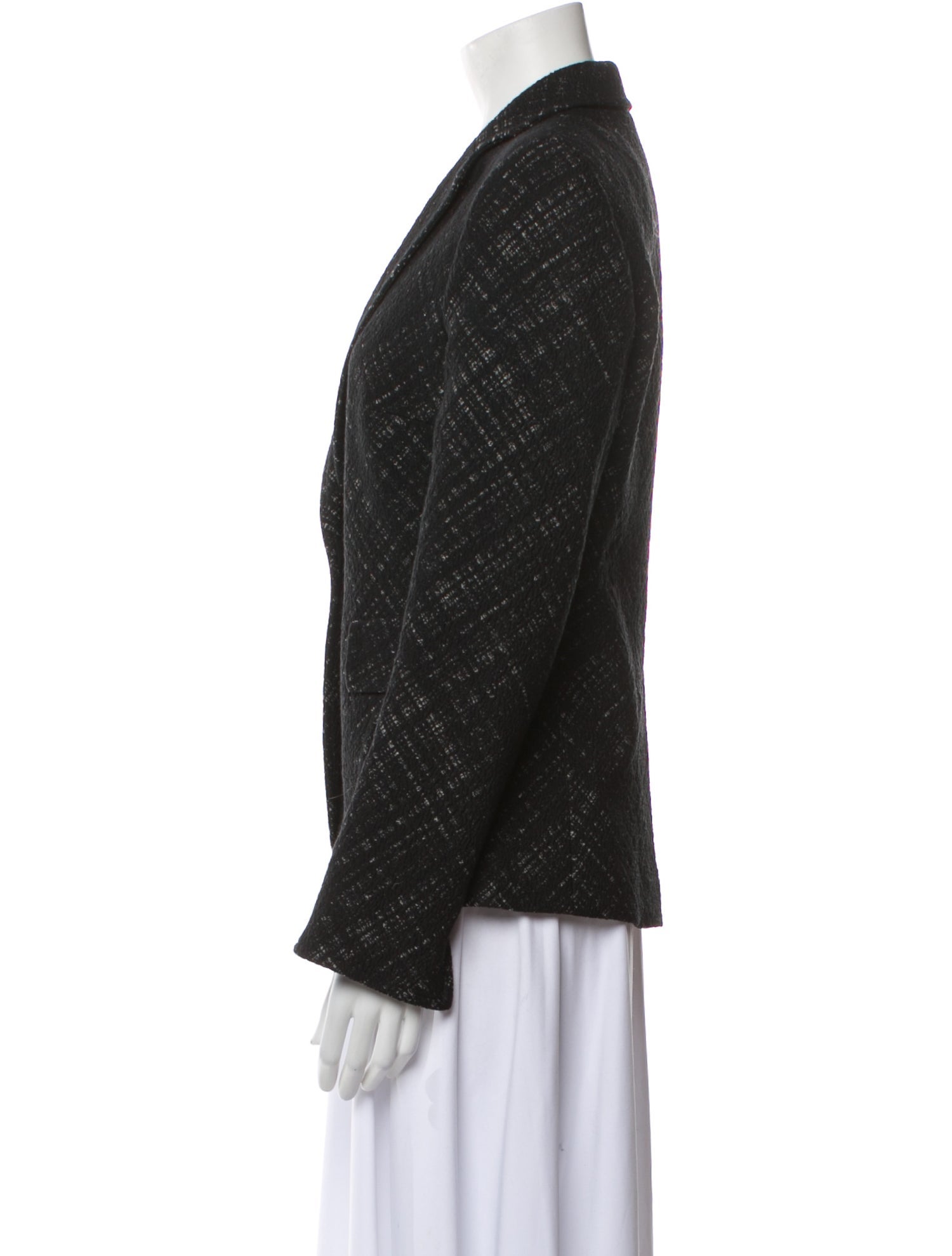 Akris Punto Wool Printed Blazer