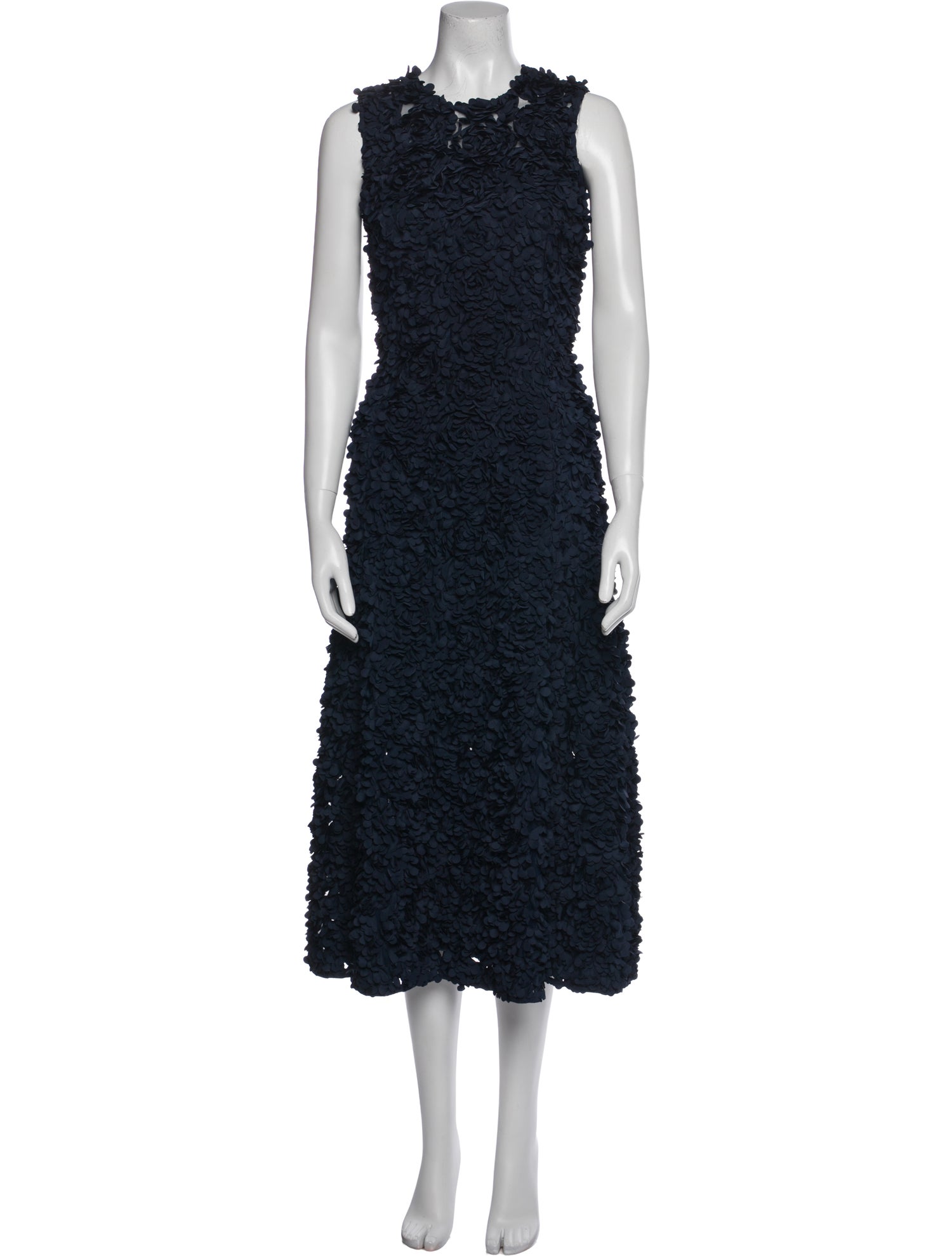 Akris Punto Crew Neck Long Dress