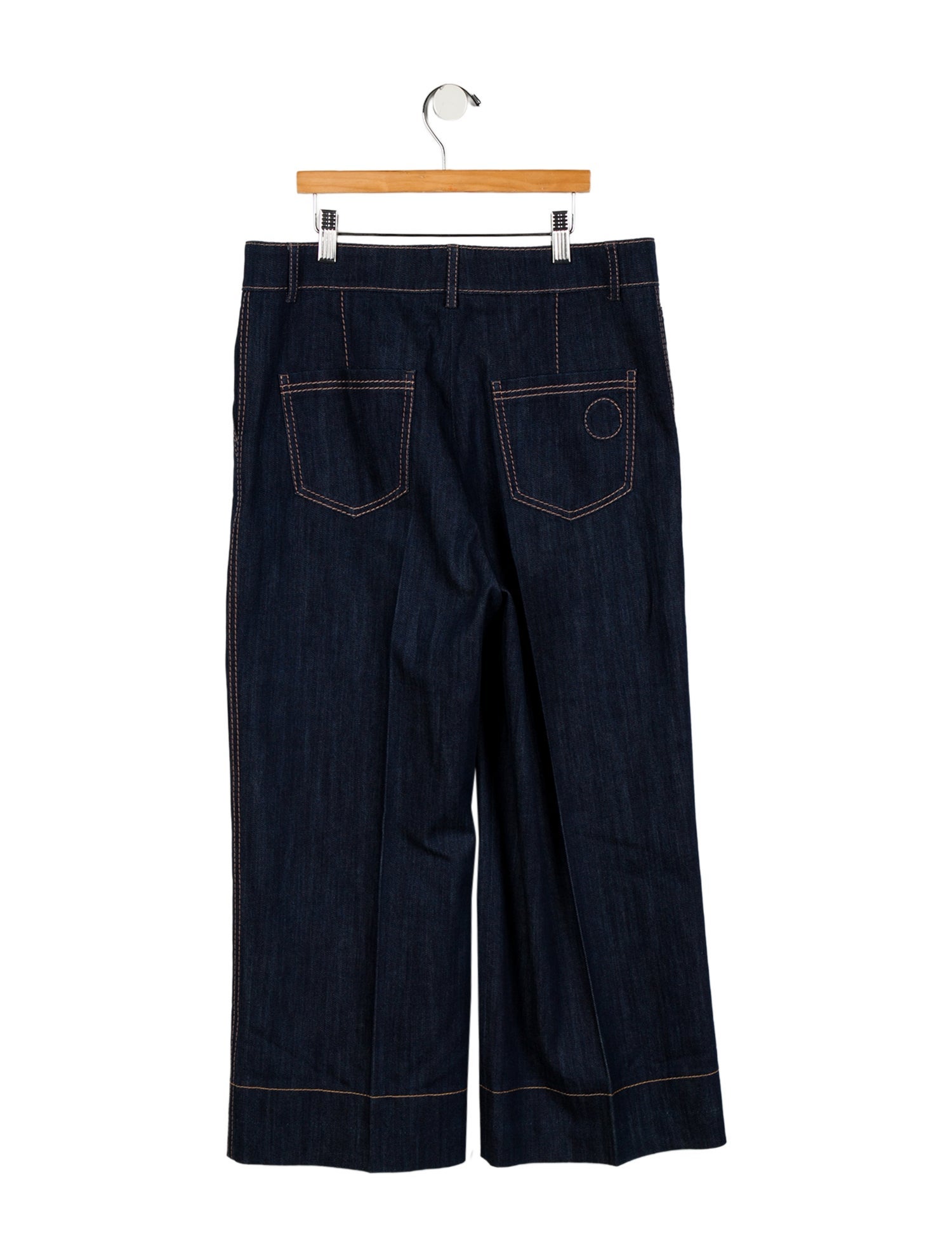 Akris Punto High-Rise Wide Leg Jeans