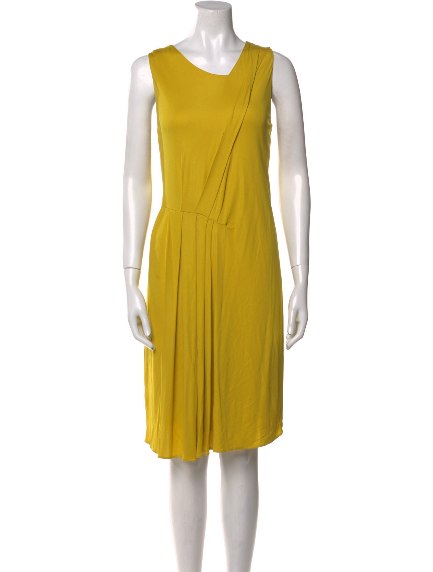 Akris Punto Cowl Neck Knee-Length Dress